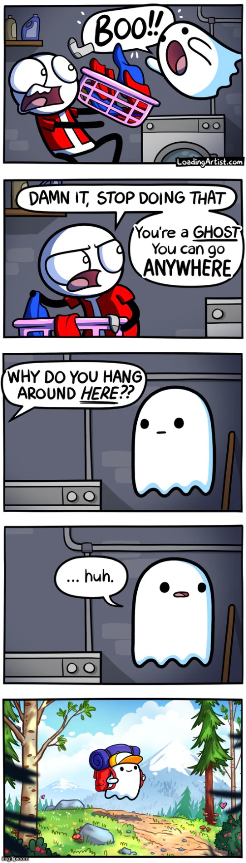 image tagged in comics,ghost | made w/ Imgflip meme maker