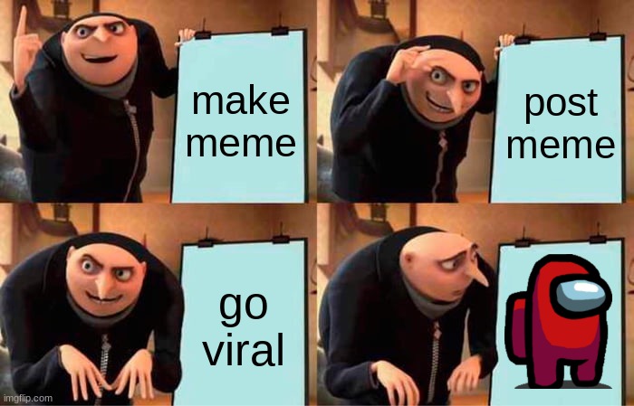 BOW DOWN TO THE MEME QUEEN | make meme; post meme; go viral | image tagged in memes,gru's plan | made w/ Imgflip meme maker