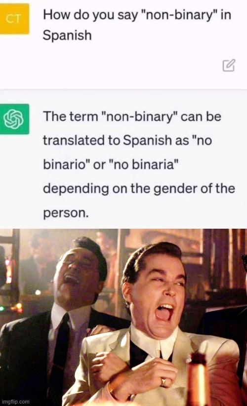 When Spanish Keeps it Real | image tagged in memes,good fellas hilarious | made w/ Imgflip meme maker
