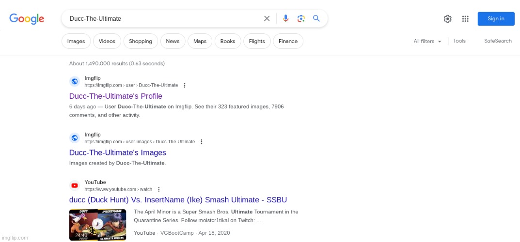 OMG I'M FAMOUS | image tagged in on the goog | made w/ Imgflip meme maker