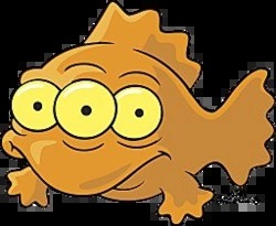 Simpsons Toxic Fish Blank Meme Template
