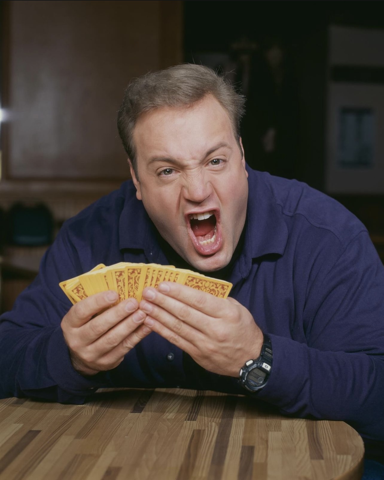 High Quality Kevin James Cards Blank Meme Template