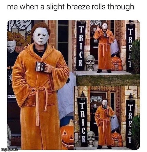 weather or not, it’s the spooky season | image tagged in funny,meme,fall season,halloween vibes | made w/ Imgflip meme maker