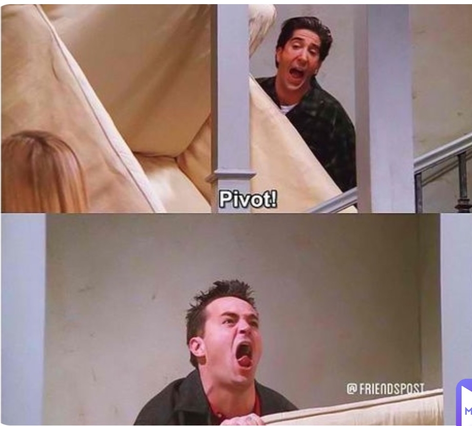 High Quality Friends moving furniture Blank Meme Template