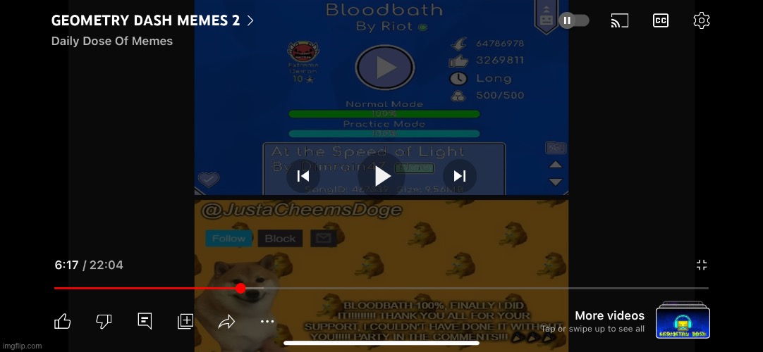 I found an announcment template in a freaking YouTube video | made w/ Imgflip meme maker