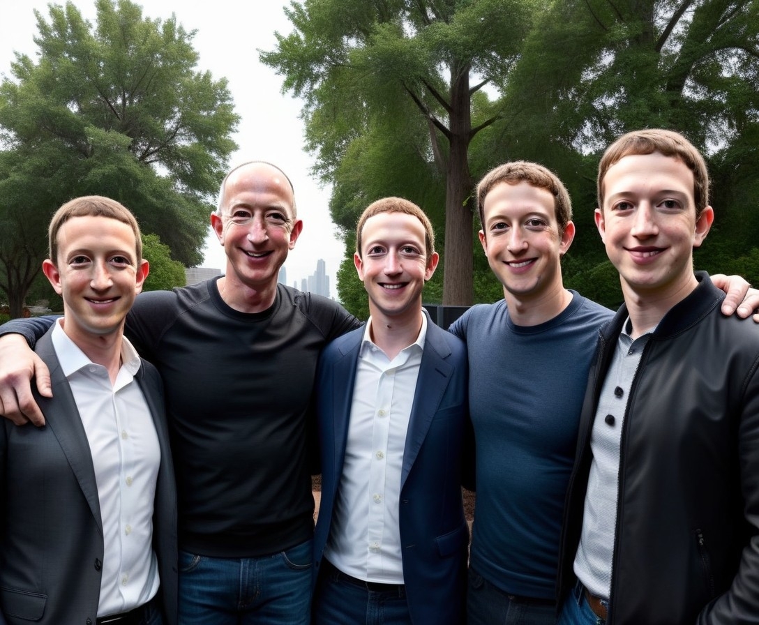 Zuckerberg and Sons Blank Meme Template