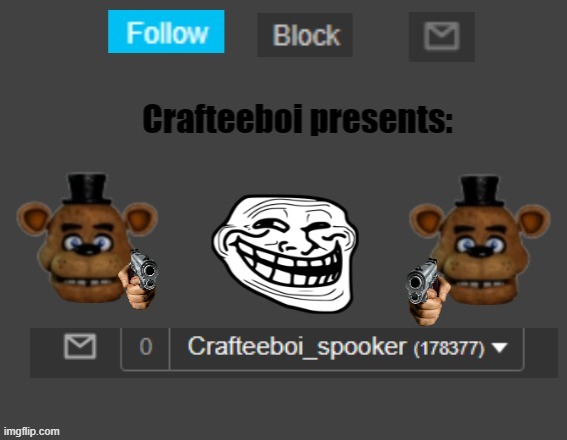 Crafteeboi announcement template | image tagged in crafteeboi announcement template | made w/ Imgflip meme maker