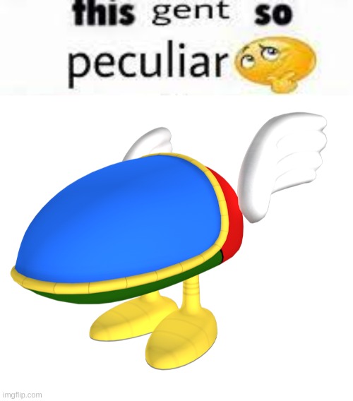 thing i made #2 | image tagged in this gent so peculiar | made w/ Imgflip meme maker