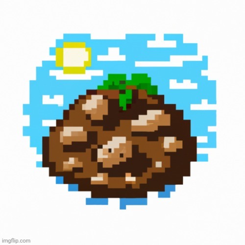 Potato's island (AI art) | made w/ Imgflip meme maker