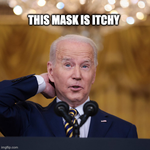 Joe Mask | THIS MASK IS ITCHY | image tagged in joe mask | made w/ Imgflip meme maker