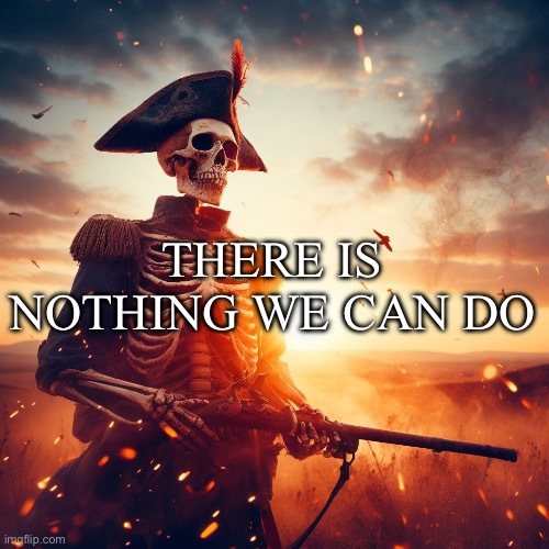 THERE IS NOTHING WE CAN DO | made w/ Imgflip meme maker