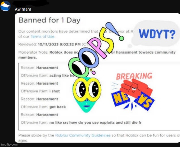 my favite youtuber got BANED | made w/ Imgflip meme maker