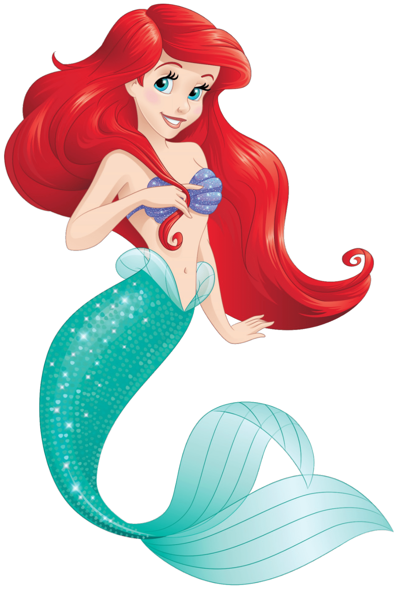 mermaid princess ariel Blank Meme Template