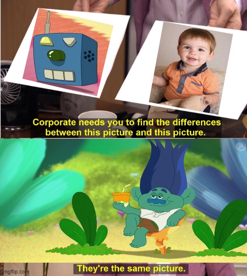 Trolls Branch memes | image tagged in memes,they're the same picture | made w/ Imgflip meme maker
