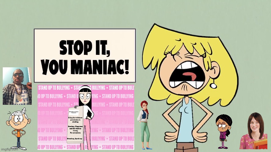 Lori is Angry at Rockinoutlive | image tagged in the loud house,loud house,angry,lori loud,girl,sister | made w/ Imgflip meme maker
