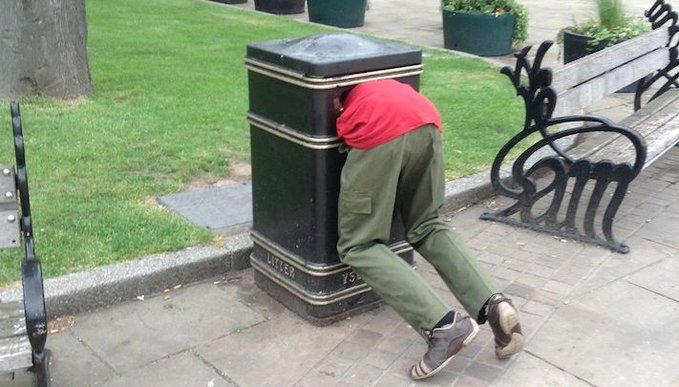 Trash Blank Meme Template