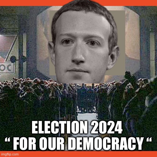 New big brother | ELECTION 2024 
“ FOR OUR DEMOCRACY “ | image tagged in new big brother,memes,funny memes,gifs | made w/ Imgflip meme maker