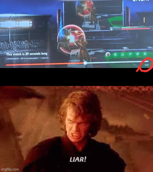 Anakin Liar | image tagged in anakin liar | made w/ Imgflip meme maker