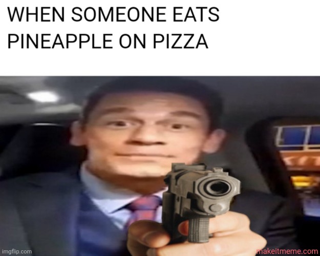 DON'T DO IT | image tagged in john cena,gun,gun john cena | made w/ Imgflip meme maker