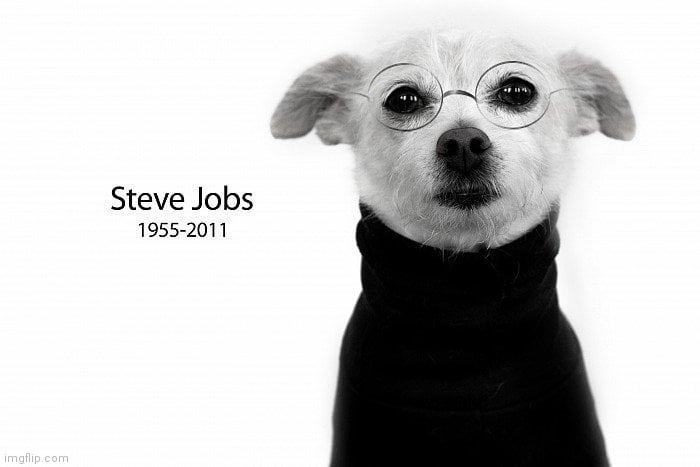 Steve Jobs Dog | made w/ Imgflip meme maker