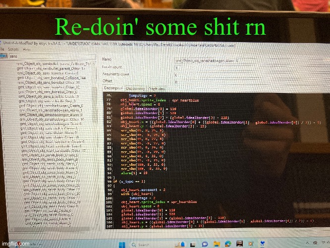 Re-doin' some shit rn | made w/ Imgflip meme maker