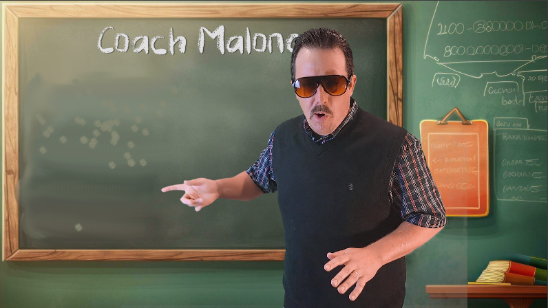 High Quality Coach Malone Blank Meme Template