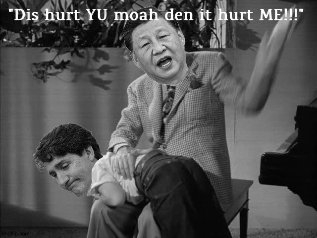 Hu Yo Da Di?? | "Dis hurt YU moah den it hurt ME!!!" | image tagged in justin trudeau | made w/ Imgflip meme maker