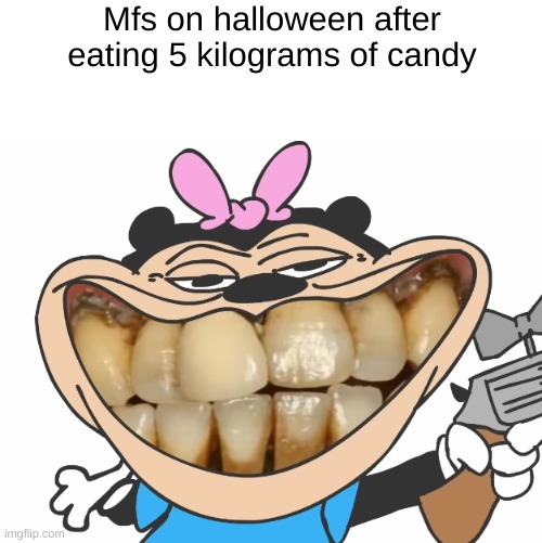 blud became bri'ish | Mfs on halloween after eating 5 kilograms of candy | image tagged in funny,memes | made w/ Imgflip meme maker