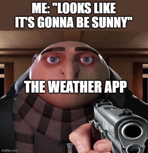 Gru with a gun Meme Generator - Imgflip