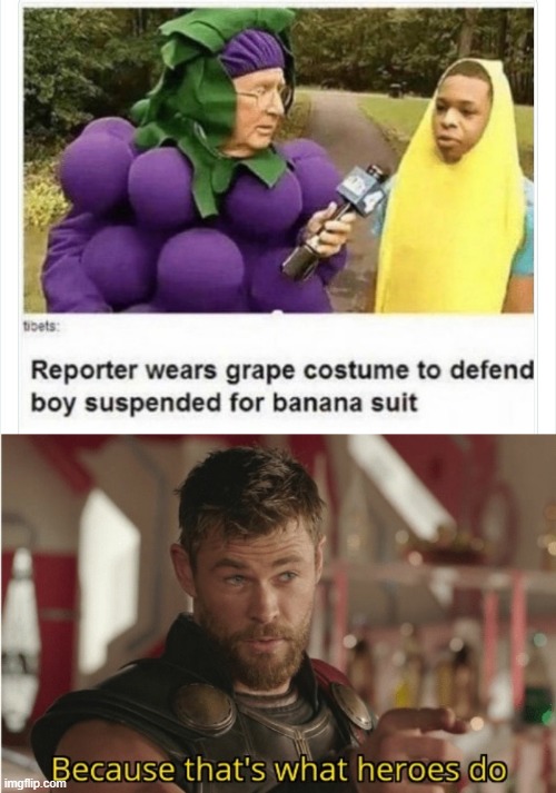 Costume Support | image tagged in that s what heroes do | made w/ Imgflip meme maker
