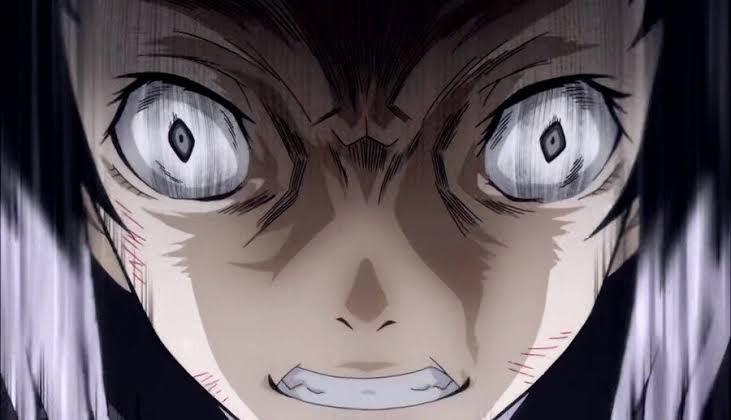 High Quality Crazy Anime Eye Zoom Blank Meme Template