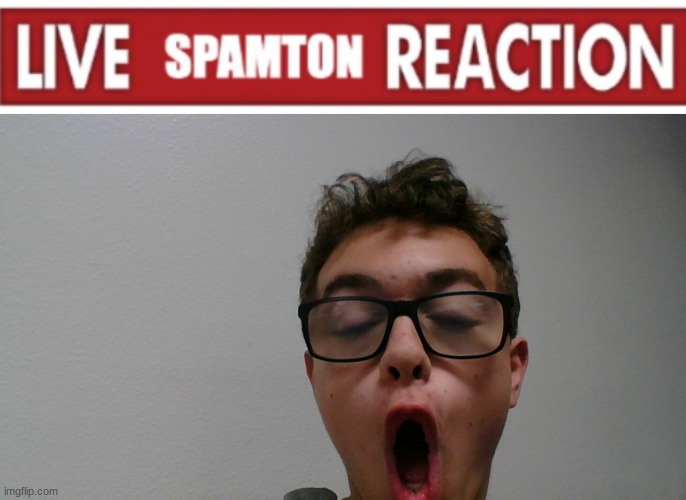 image tagged in spamton reaction | made w/ Imgflip meme maker