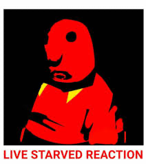 Live starved reaction Blank Meme Template