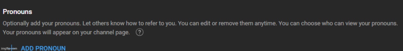 I hate this new youtube option. | made w/ Imgflip meme maker