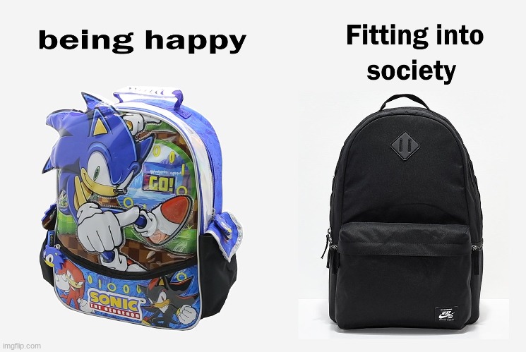 i want that backpack but i have a rep to uphold | made w/ Imgflip meme maker