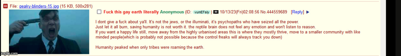 anon is nihilistic | made w/ Imgflip meme maker