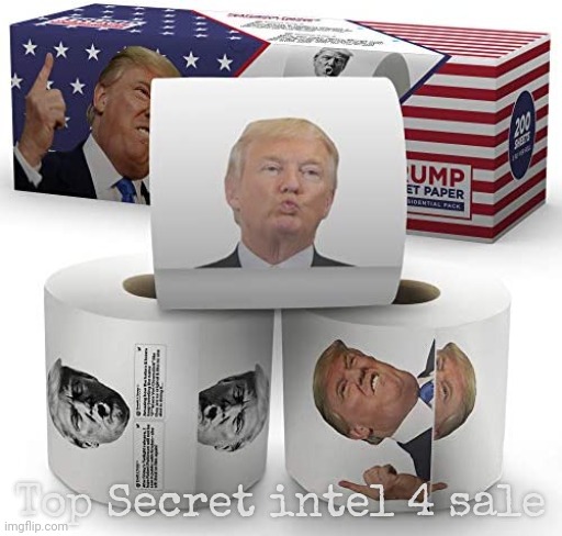 Because they were unclassified with mental mind magic that was mental | Top Secret intel 4 sale | image tagged in trump documents leaked,classified documents,classified documents for sale,this week on ebay,trump,donald trump | made w/ Imgflip meme maker