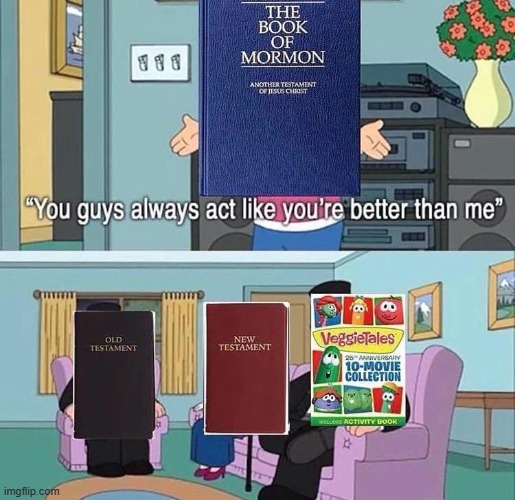 No hate to Mormons, of course. | made w/ Imgflip meme maker