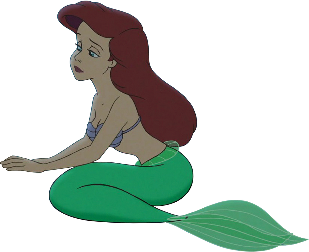 ariel beautiful pose Blank Meme Template