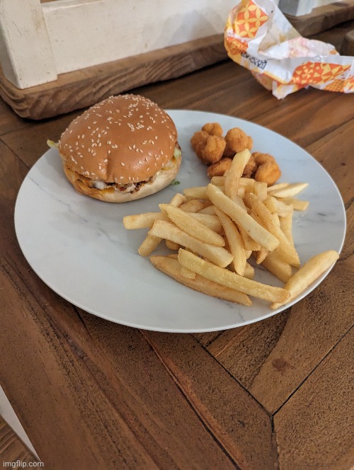 Tried Oporto's for the first time, it was spicy but delicious | made w/ Imgflip meme maker
