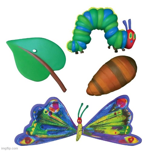 The Very Hungry Caterpillar | image tagged in the very hungry caterpillar | made w/ Imgflip meme maker