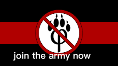 anti furry army Blank Meme Template