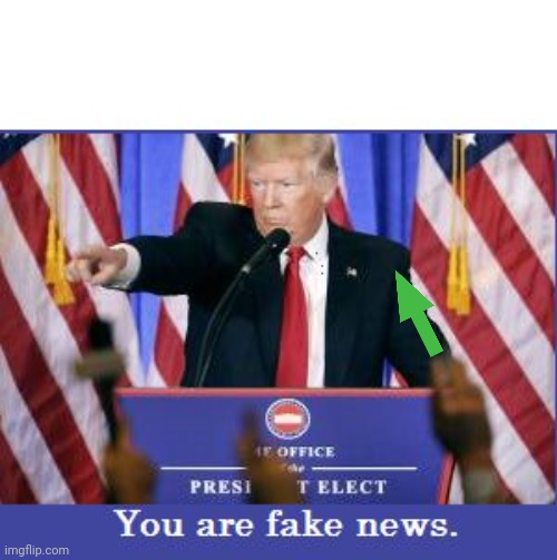 You are fake news.  | image tagged in you are fake news | made w/ Imgflip meme maker