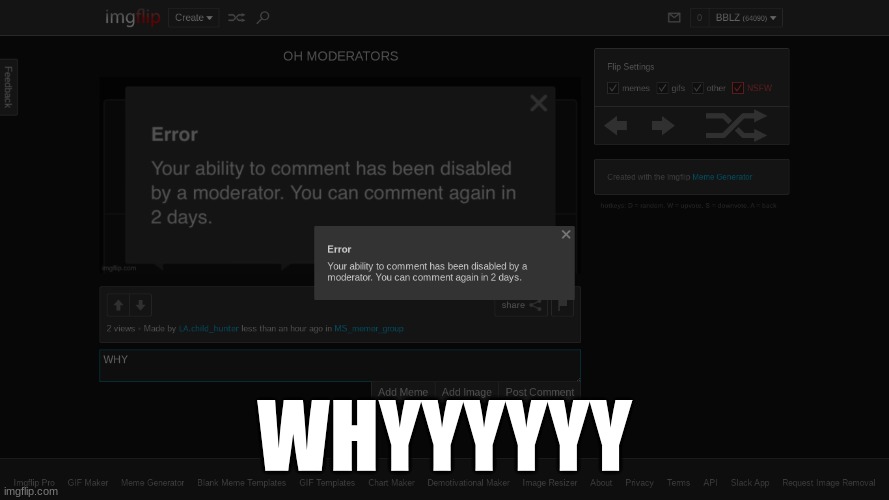 NOOOOOOOOOOOOOOOOOOOOOOOOOOOOOOOOOOOOOOOOOOOOOOOOOOOOOOOOOOOOOOOOOOOOOOOO | WHYYYYYY | made w/ Imgflip meme maker