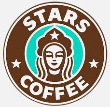 High Quality Stars Coffee Blank Meme Template