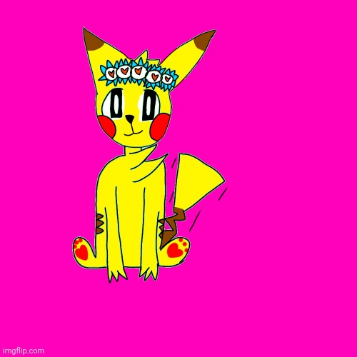 I drew pikachu :D | made w/ Imgflip meme maker