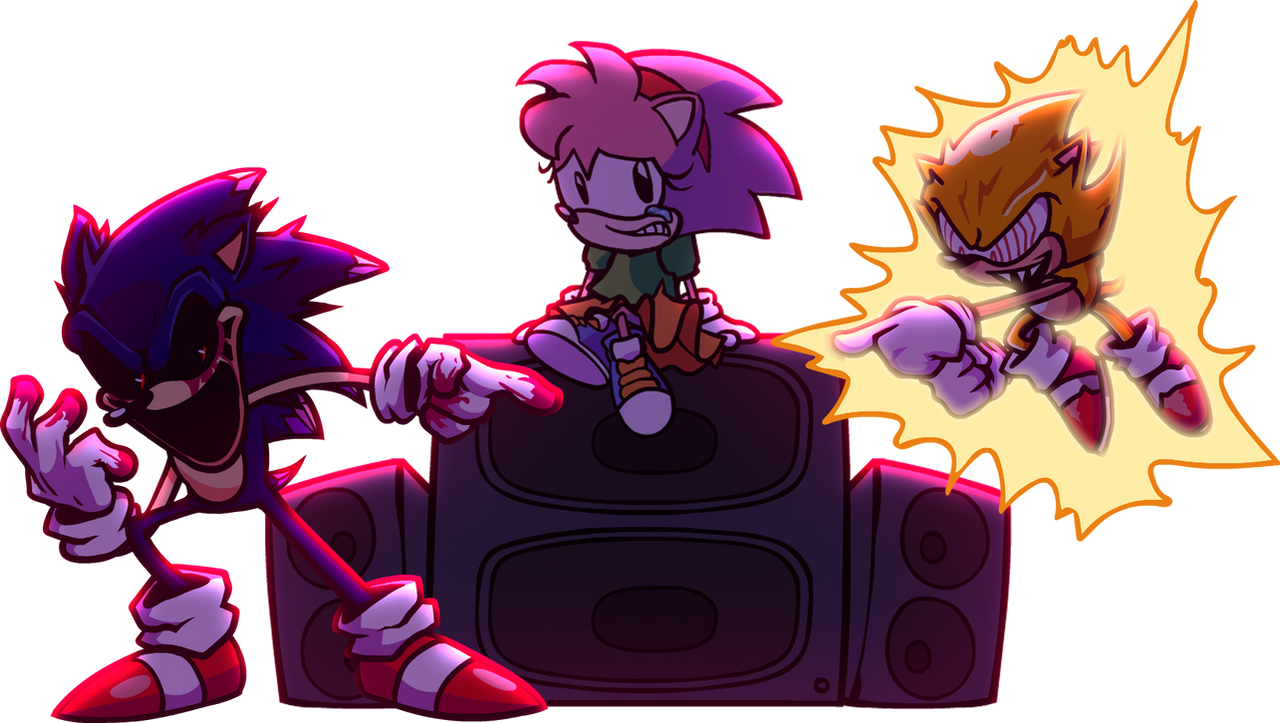 fleetway sonic vs sonic exe parte 2