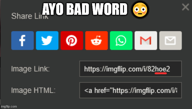 now way guys!!! | AYO BAD WORD 😳 | made w/ Imgflip meme maker