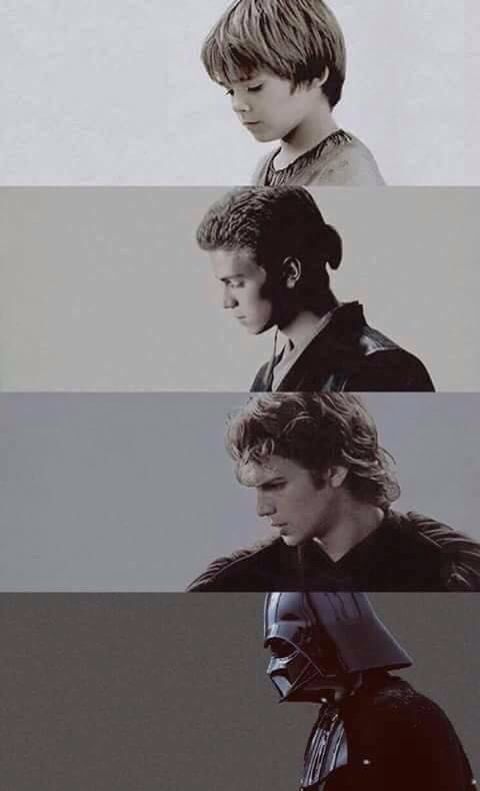 High Quality Anakin to Darth Vader transformation Blank Meme Template