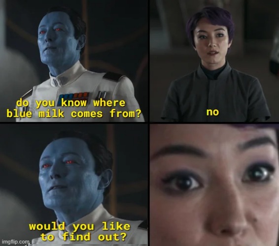 I Don't Wanna Find Out | image tagged in thrawn,star wars | made w/ Imgflip meme maker